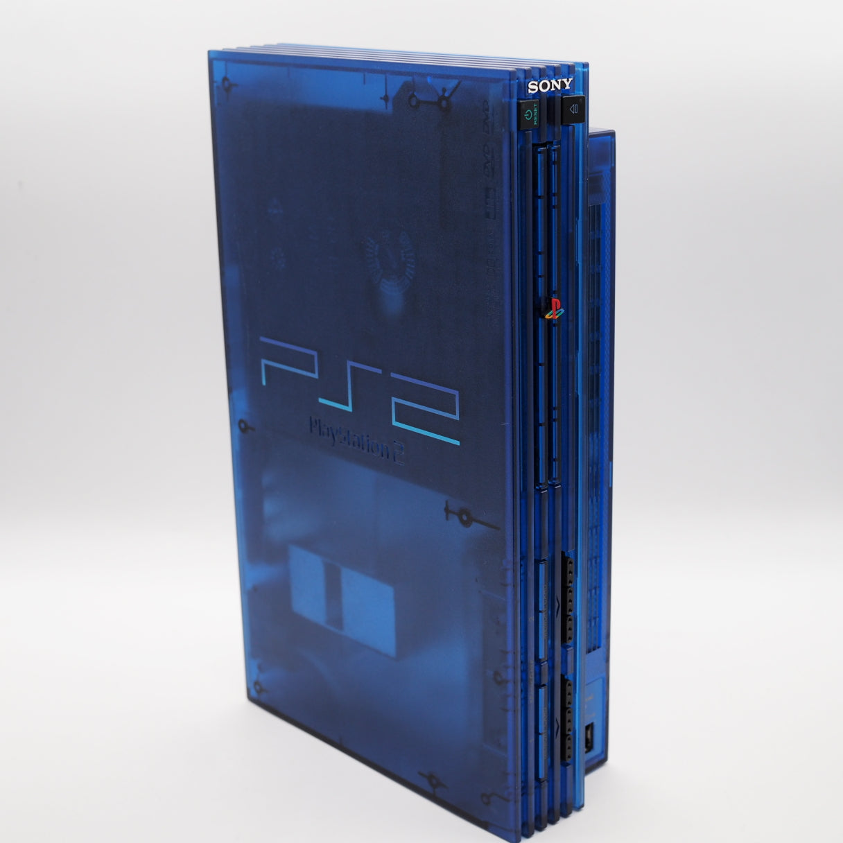 Used PS2 Console Only SCPH-37000 OCEAN BLUE NTSC-J For Parts or not working