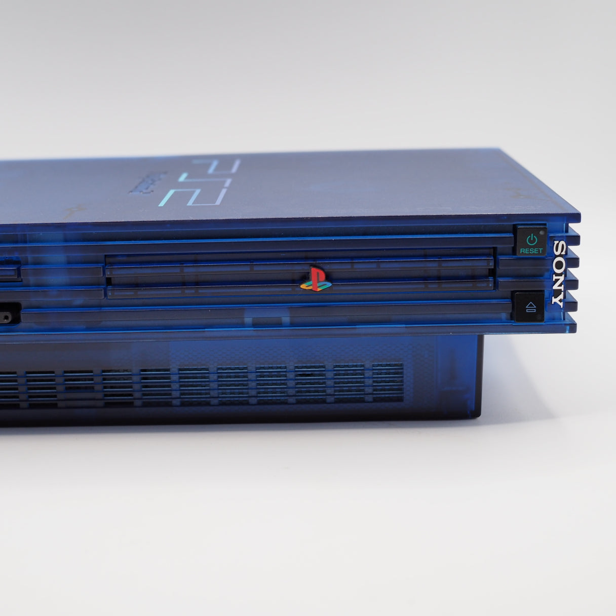 Used PS2 Console Only SCPH-37000 OCEAN BLUE NTSC-J For Parts or not working