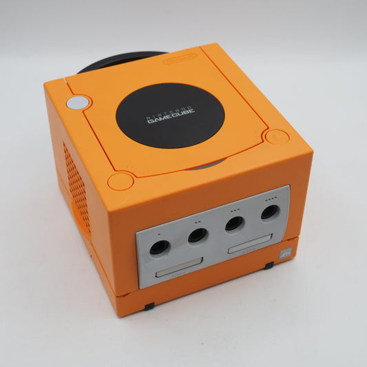 Used Nintendo GameCube Console only Orange DOL-001 [NTSC-J] [NTSC-U/C] [Modified] - Tested & Working