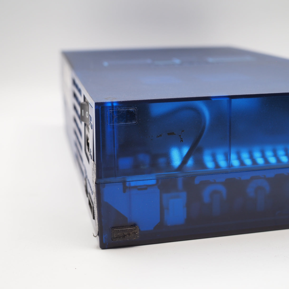 Used PS2 Console Only SCPH-37000 OCEAN BLUE NTSC-J For Parts or not working