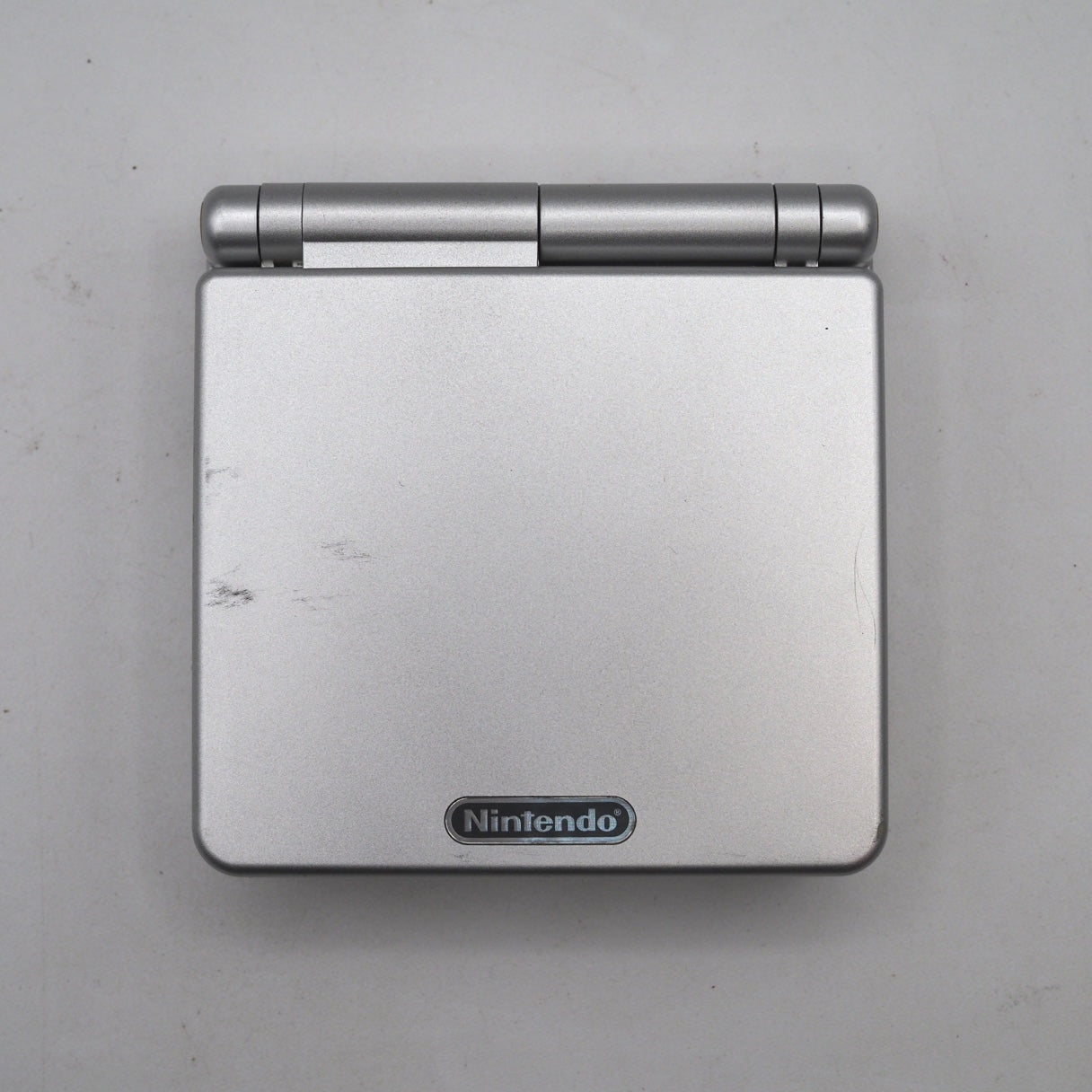 Used Nintendo Game Boy Advance SP AGS-001 Boxed Platinum Silver - Tested & Working