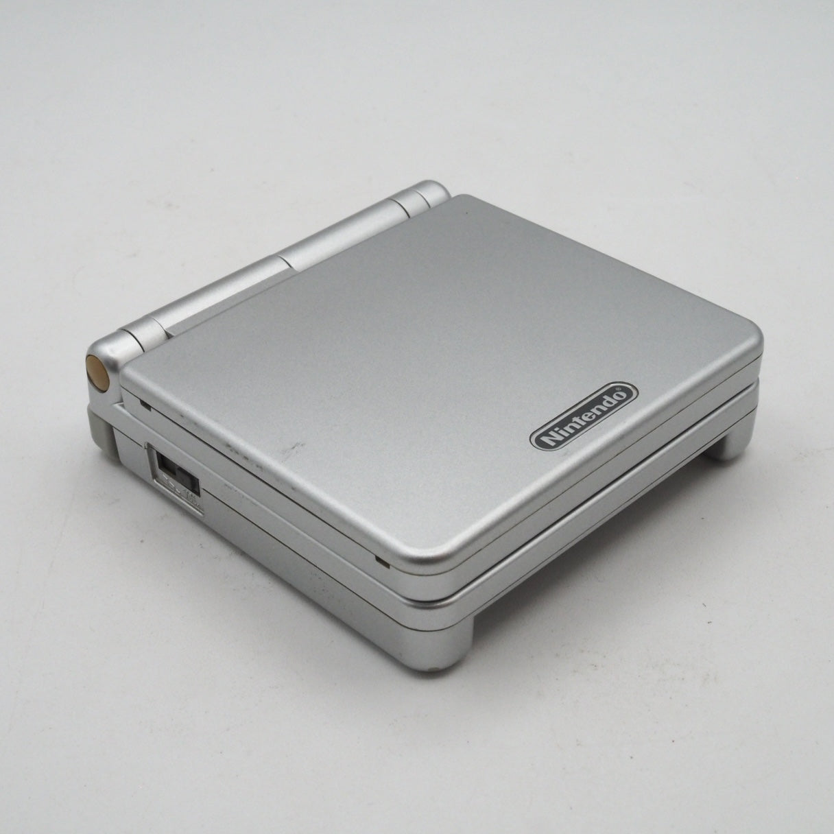 Used Nintendo Game Boy Advance SP AGS-001 Boxed Platinum Silver - Tested & Working