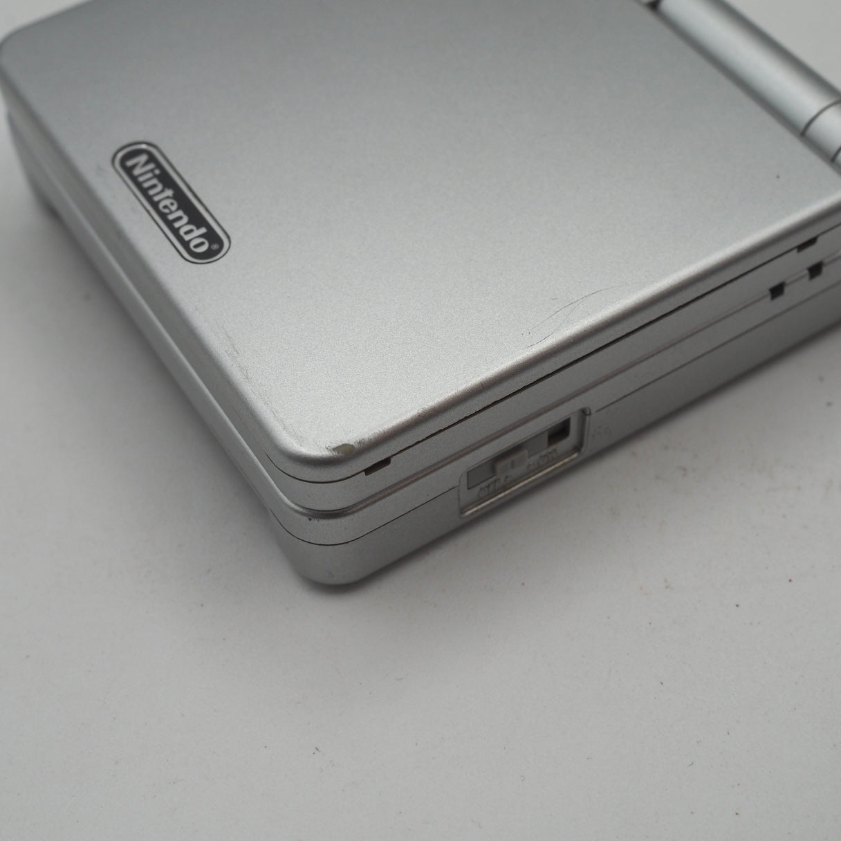 Used Nintendo Game Boy Advance SP AGS-001 Boxed Platinum Silver - Tested & Working