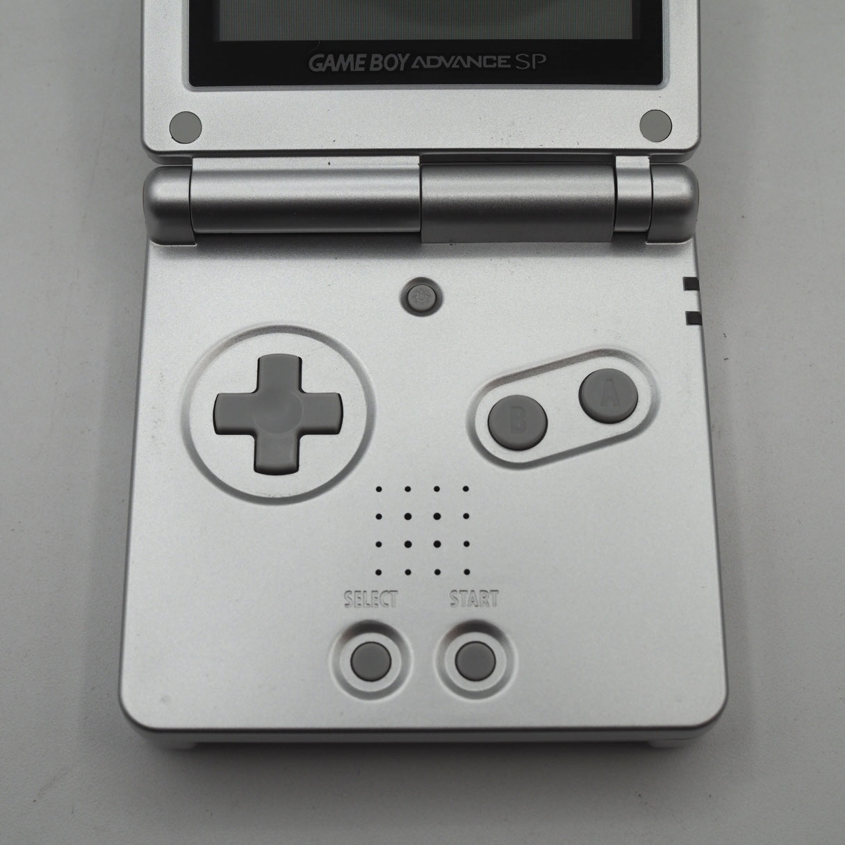 Used Nintendo Game Boy Advance SP AGS-001 Boxed Platinum Silver - Tested & Working