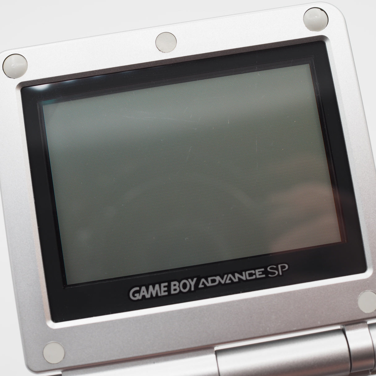 Used Nintendo Game Boy Advance SP AGS-001 Boxed Platinum Silver - Tested & Working