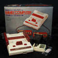 Nintendo Famicom Console System SQUARE BUTTONS Boxed HVC-001 Tested & Working