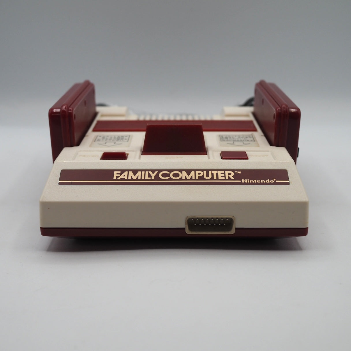 Nintendo Famicom Console System SQUARE BUTTONS Boxed HVC-001 Tested & Working