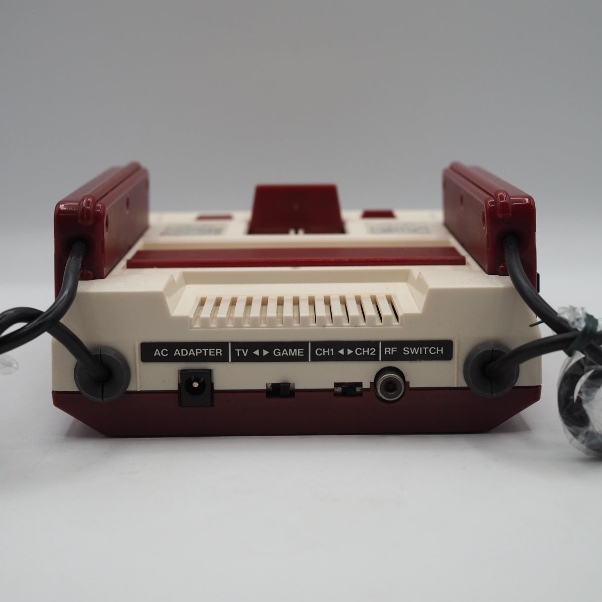 Nintendo Famicom Console System SQUARE BUTTONS Boxed HVC-001 Tested & Working