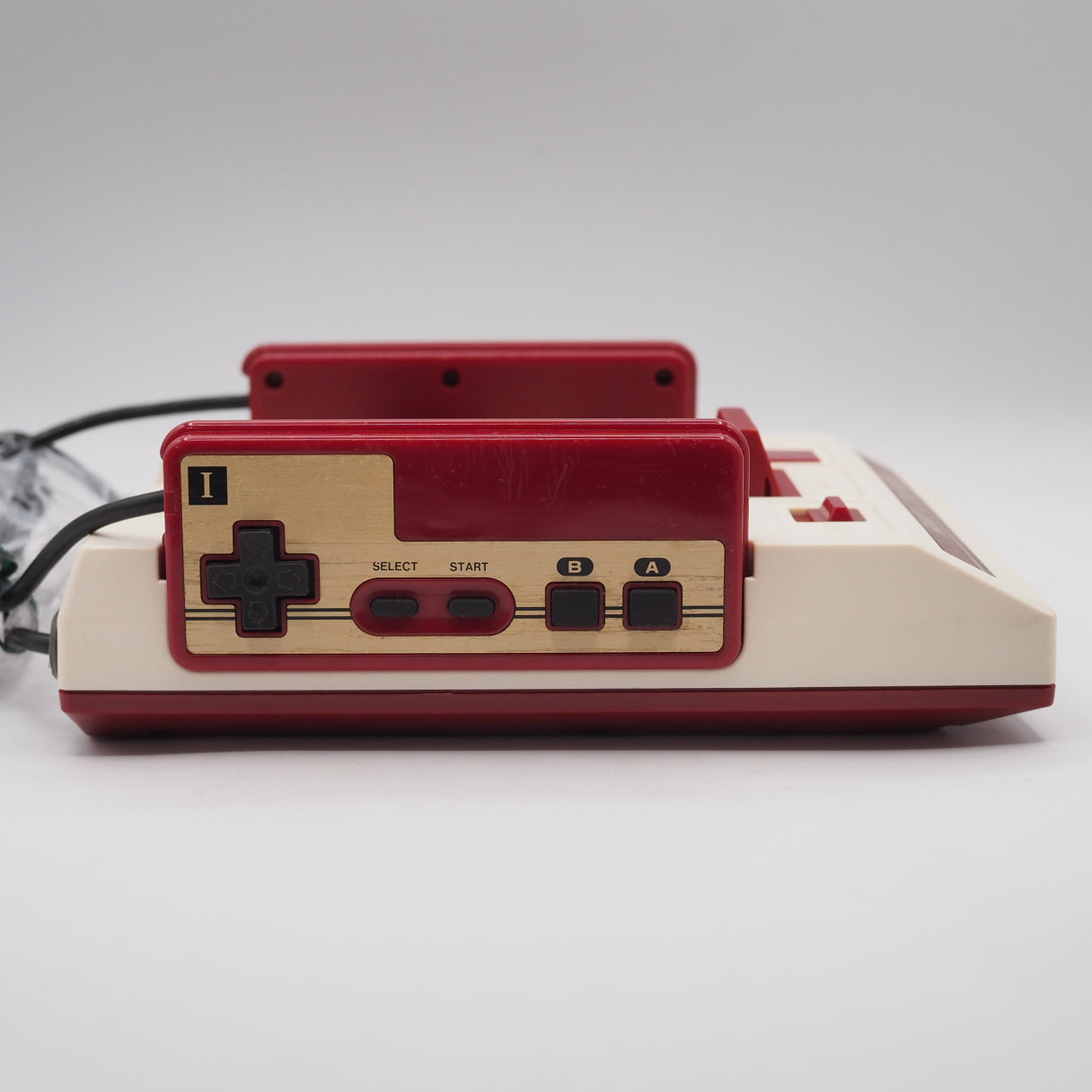 Nintendo Famicom Console System SQUARE BUTTONS Boxed HVC-001 Tested & Working