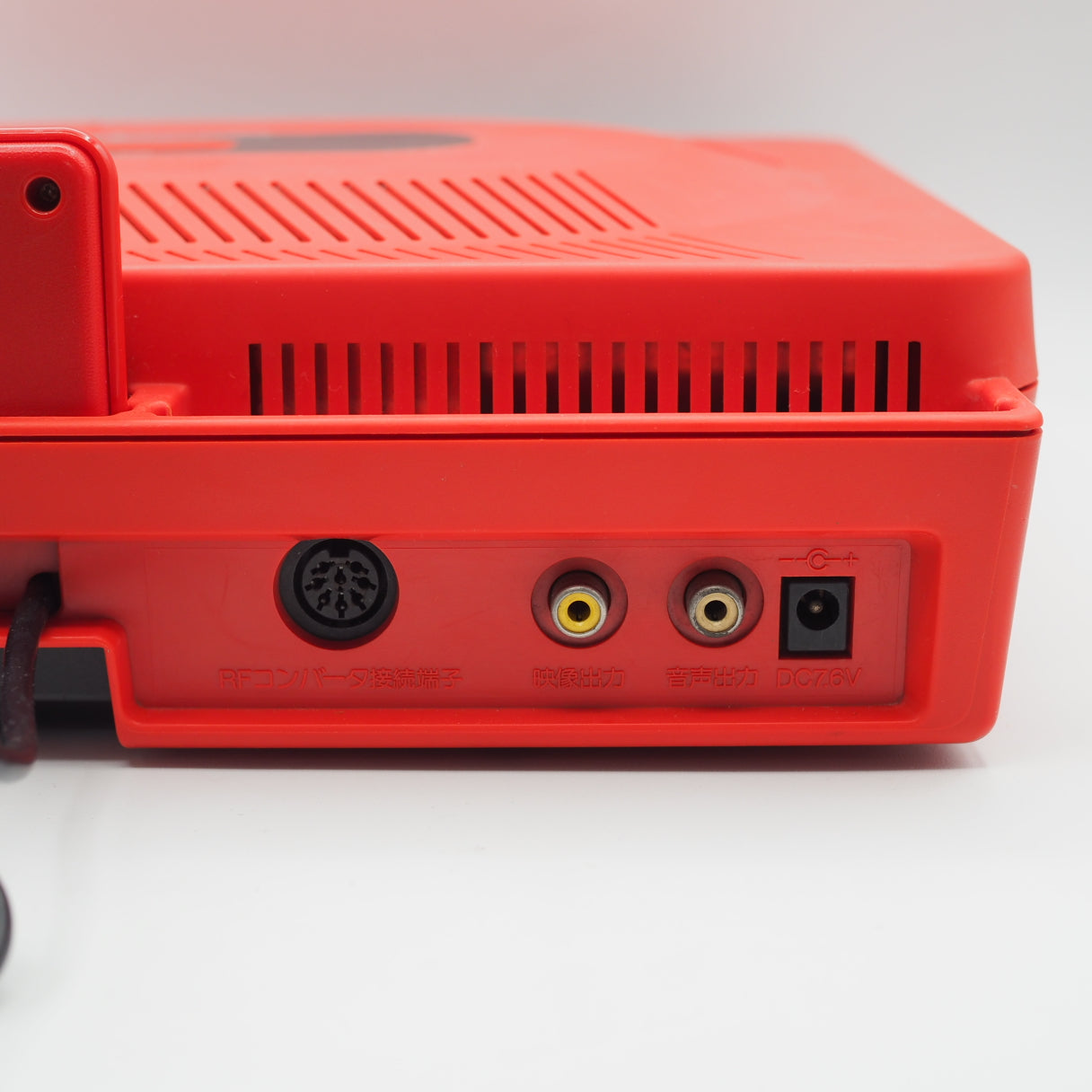 Sharp Twin Famicom Console system AN-500R [New Rubber Belt replaced] + 3 Games SET