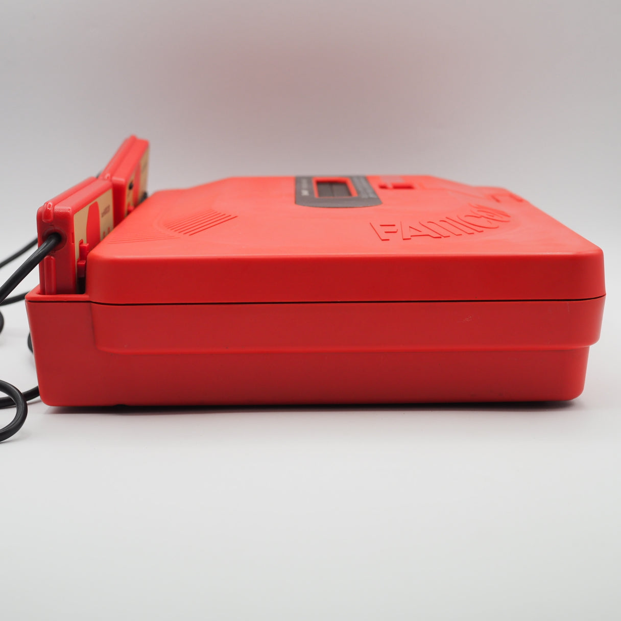 Sharp Twin Famicom Console system AN-500R [New Rubber Belt replaced] + 3 Games SET