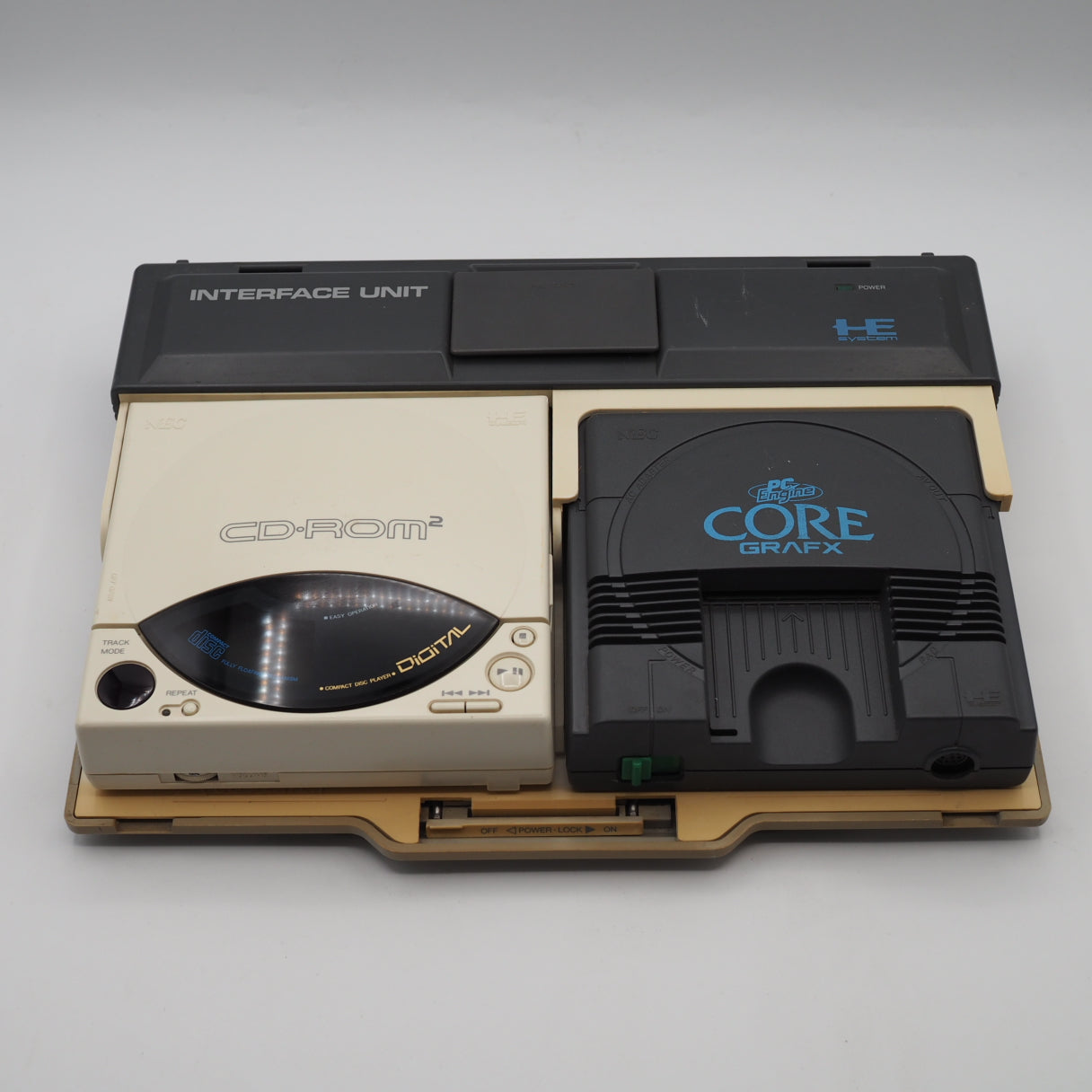 Used PC Engine INTERFACE UNIT IFU-30 CD-ROM2 CORE GRAFX - Tested & Working