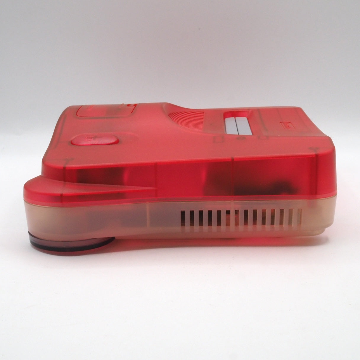 Used Nintendo 64 Console System Clear Red NUS-001 Boxed - Tested & Working