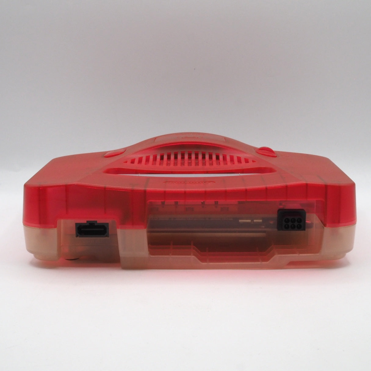 Used Nintendo 64 Console System Clear Red NUS-001 Boxed - Tested & Working