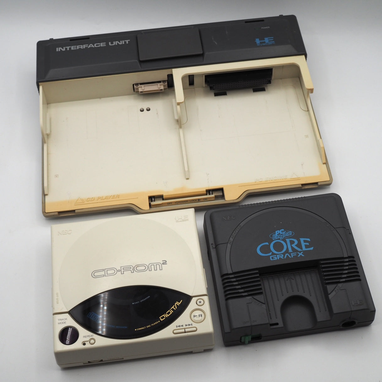 Used PC Engine INTERFACE UNIT IFU-30 CD-ROM2 CORE GRAFX - Tested & Working