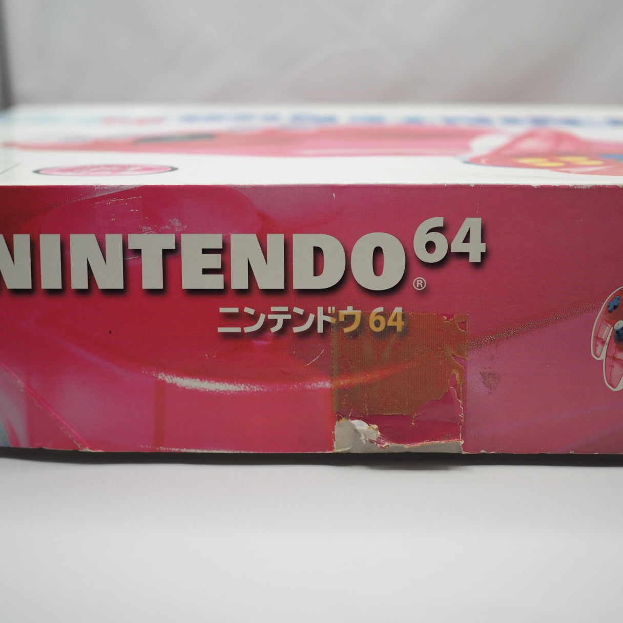 Used Nintendo 64 Console System Clear Red NUS-001 Boxed - Tested & Working