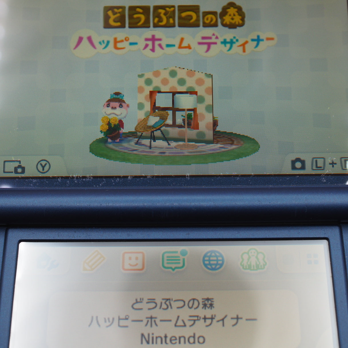 Used Nintendo new 3DS LL Handheld Console Only RED-001 Metallic Blue - Tested & Working