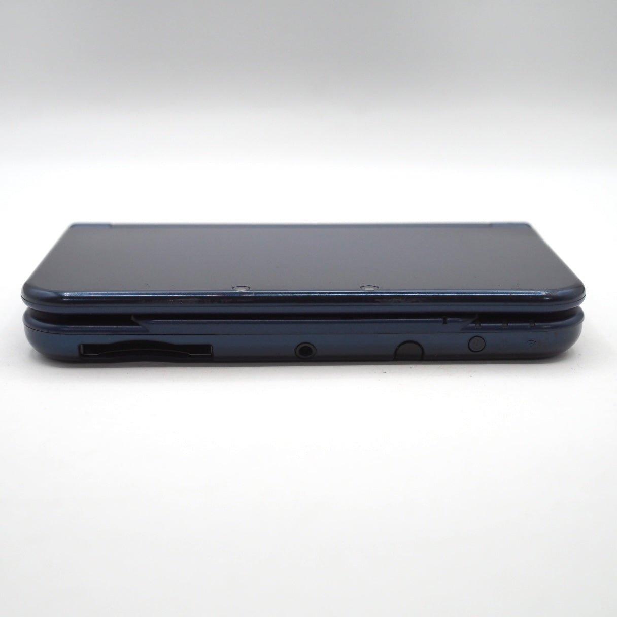 Used Nintendo new 3DS LL Handheld Console Only RED-001 Metallic Blue - Tested & Working