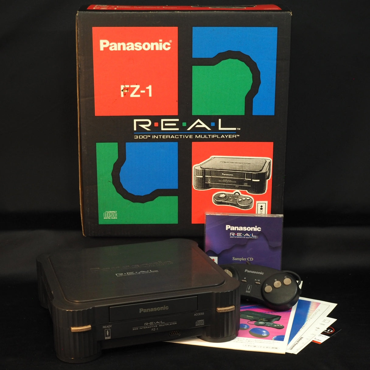 Used 3DO REAL FZ-1 Console system Boxed CIB - Tested & Working