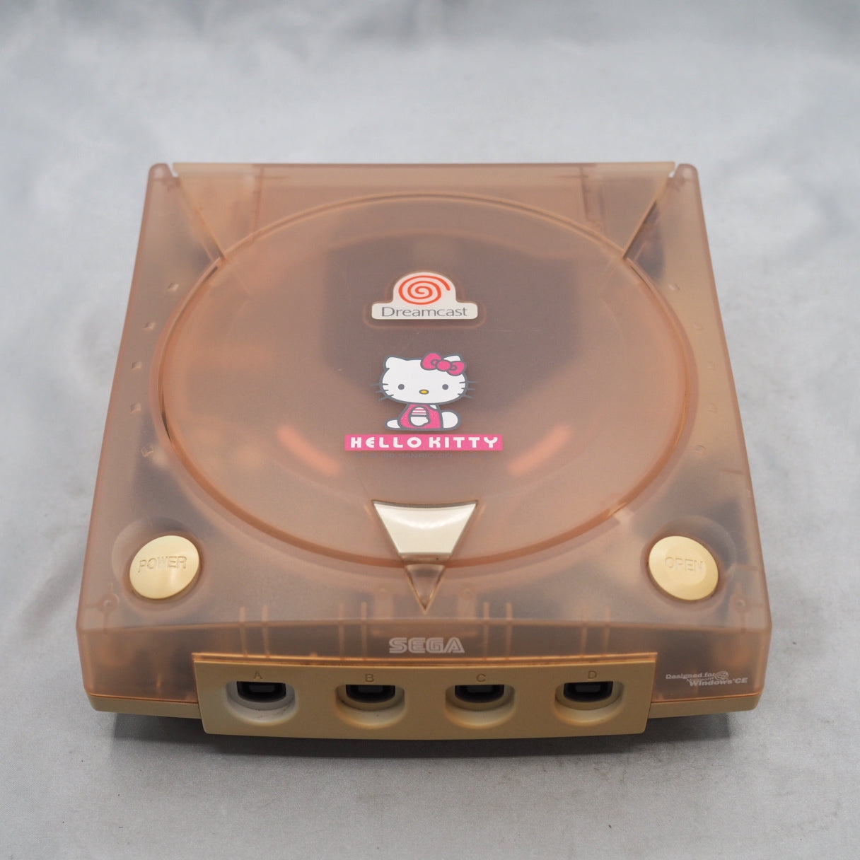 Dreamcast HELLO KITTY PINK Console system HKT-3000 [NTSC-J] + HELLO KITTY GARDEN PANIC SET