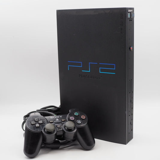 Used PS2 Console system SCPH-50000 Midnight Black NTSC-J - Tested & Working