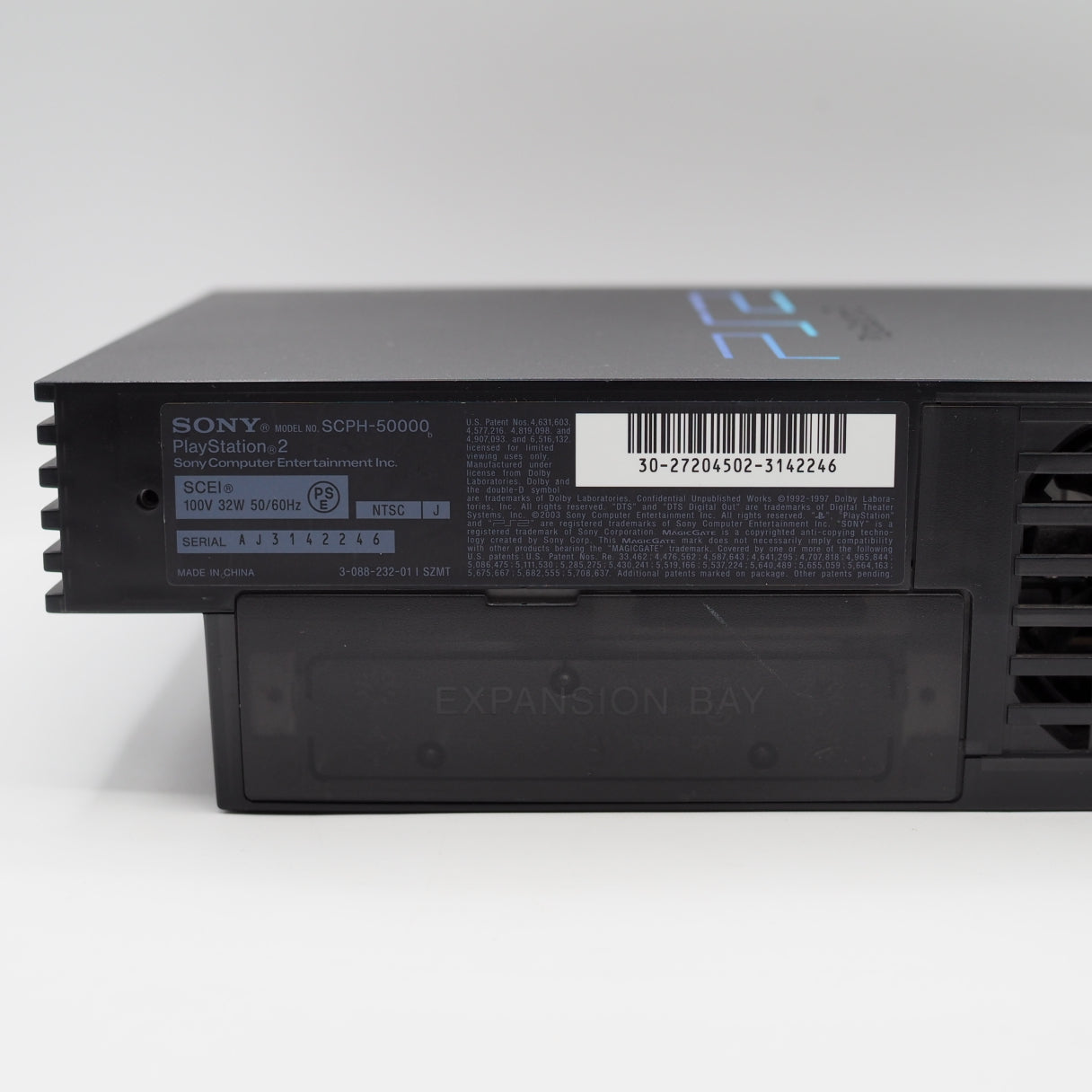 Used PS2 Console system SCPH-50000 Midnight Black NTSC-J - Tested & Working