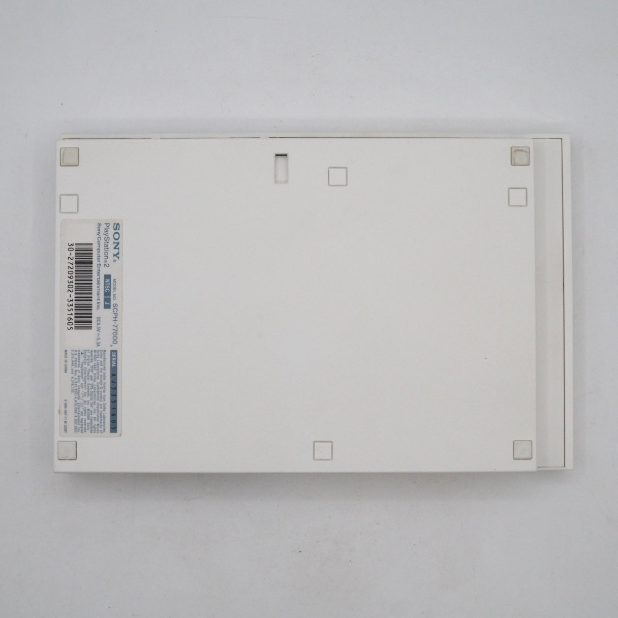 Used PS2 Slim Console system SCPH-77000 CW Ceramic White [NTSC-J] - Tested & Working