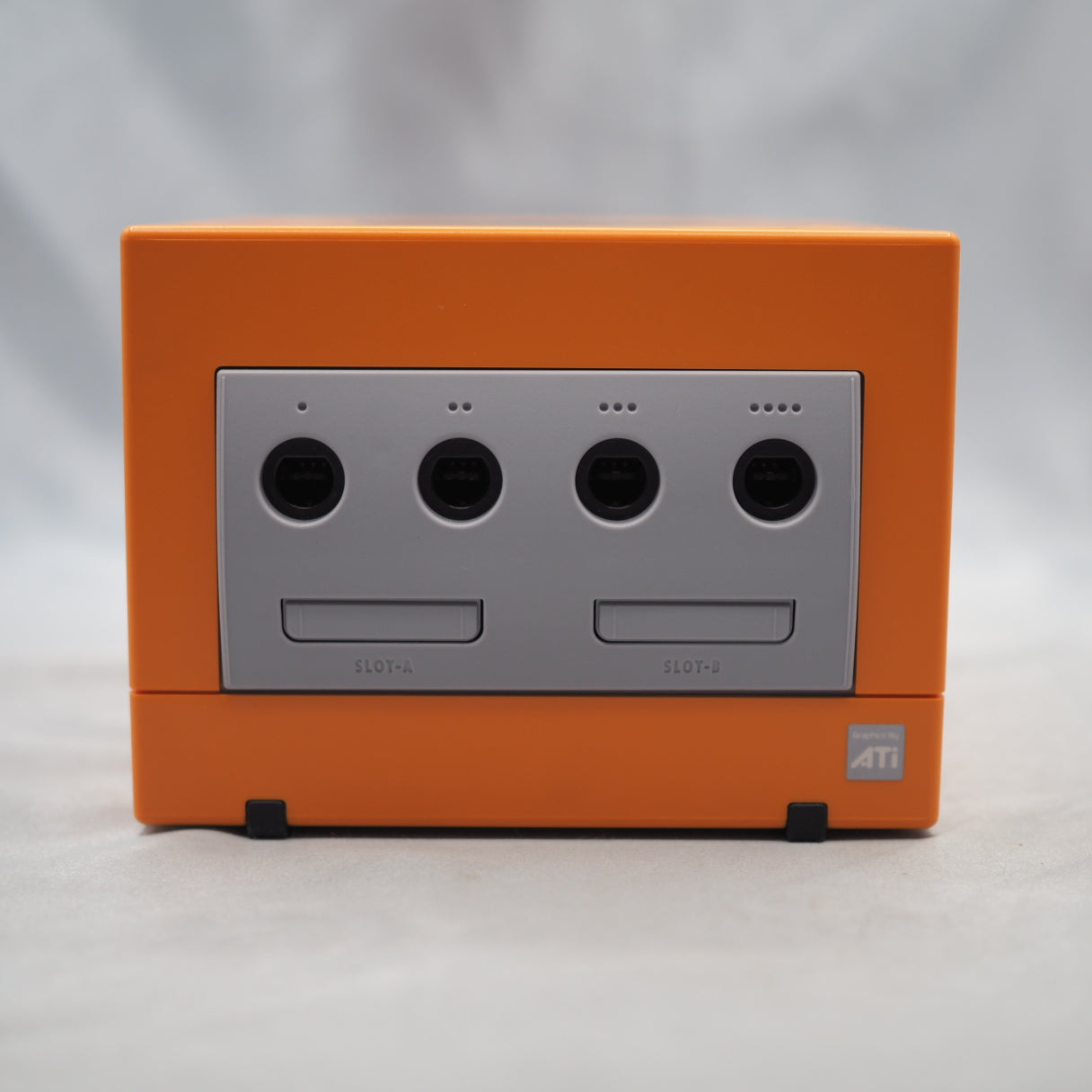 Nintendo GameCube Console System Orange DOL-001 + Game Boy Player Enjoy Plus Pack [NTSC-J, NTSC-U/S]
