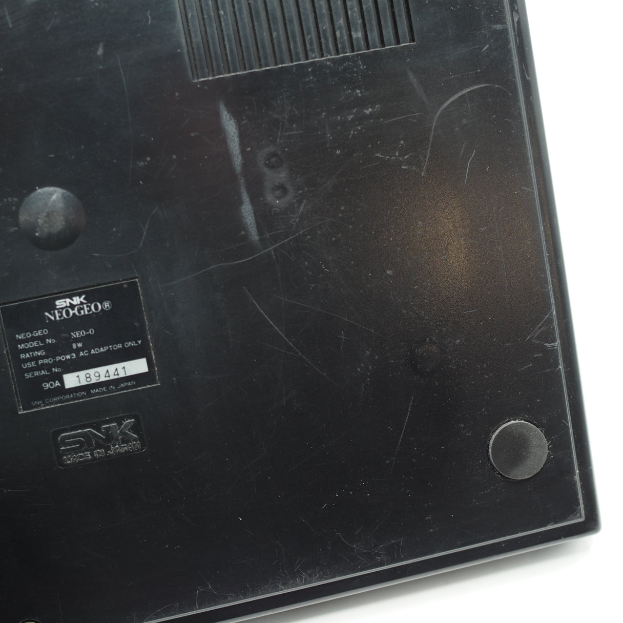 NEO GEO AES Console only NEO-0 UNIBIOS