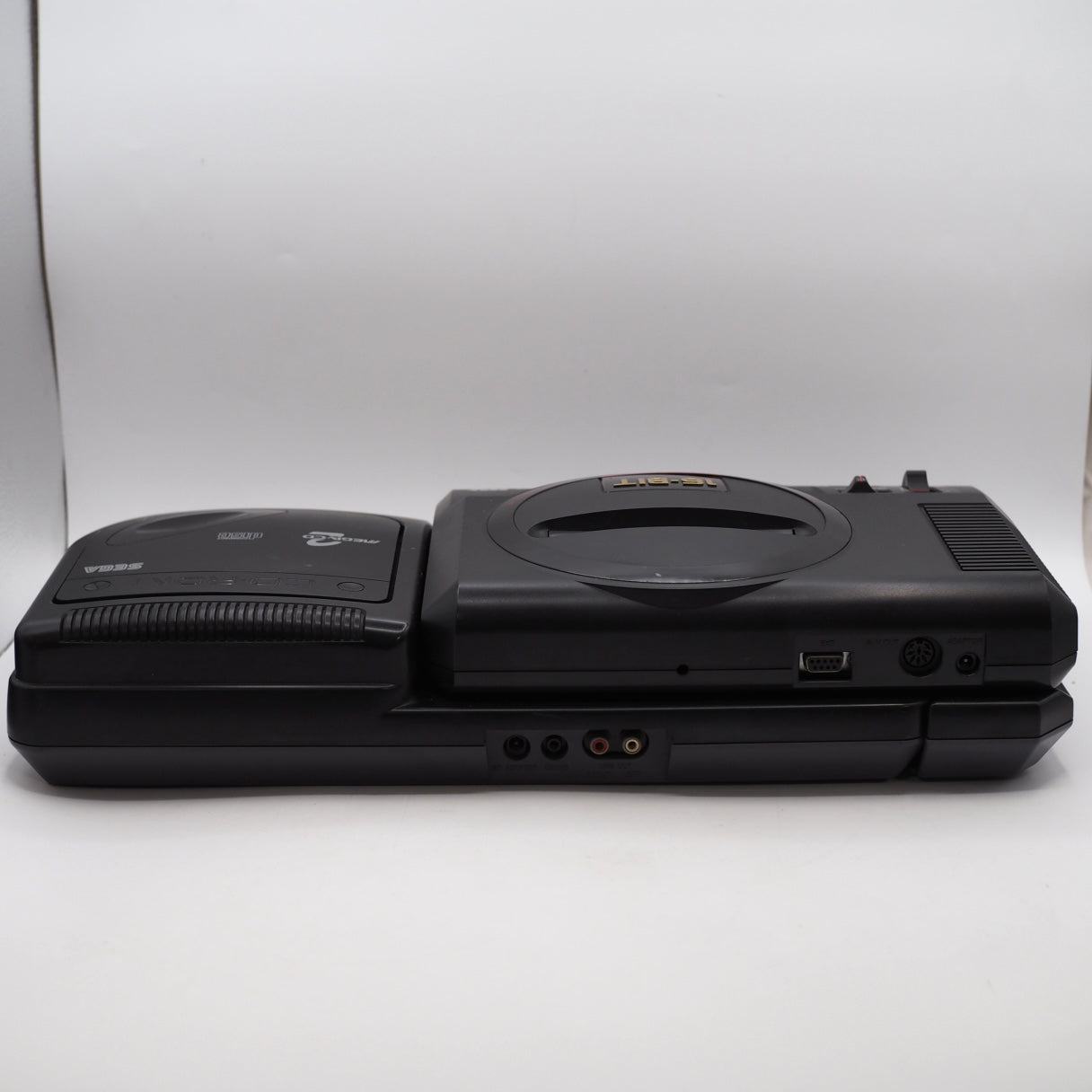 Used Mega Drive + Mega CD 2 Console system HAA-2510 / HAA-2912 SET - Tested & Working