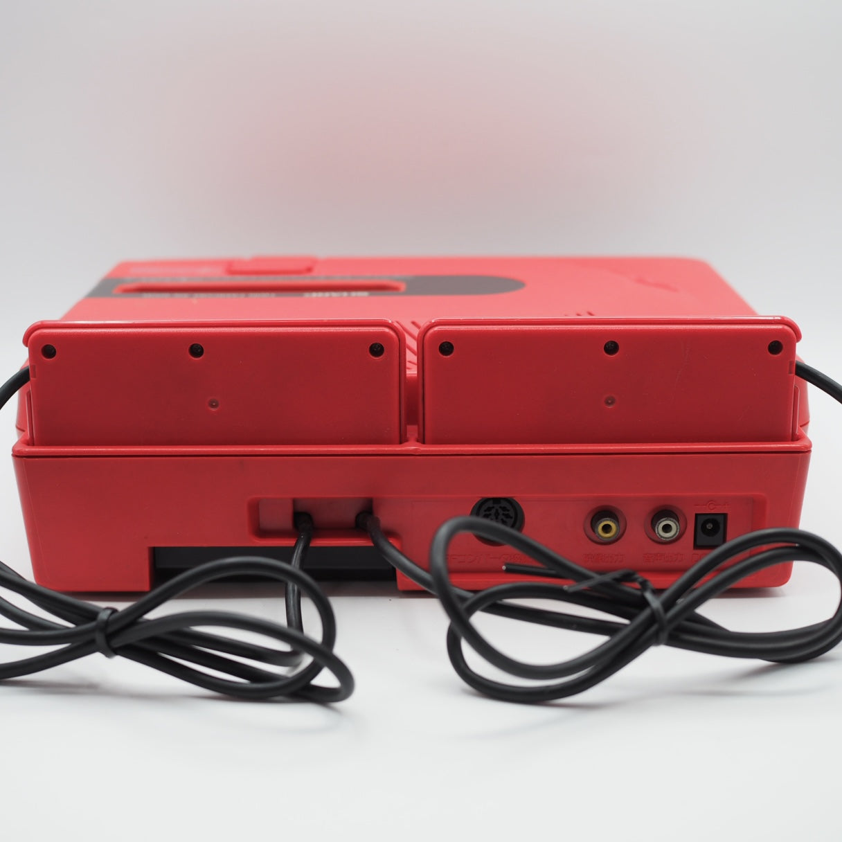 Used Sharp Twin Famicom Console system AN-500R [New Rubber Belt replaced] - Tested & Working