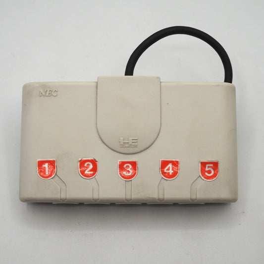 Used PC Engine Multi Tap PI-PD003 w/ Original Label Attached - Tested & Working