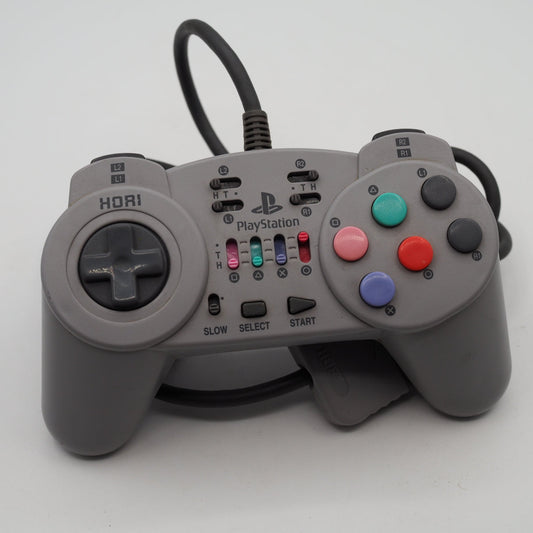 HORI FIGHTING COMMANDER 10B Control Pad Controller For Playstation