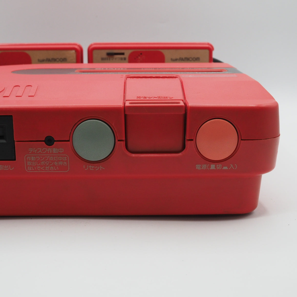 Used Sharp Twin Famicom Console system AN-500R [New Rubber Belt replaced] - Tested & Working