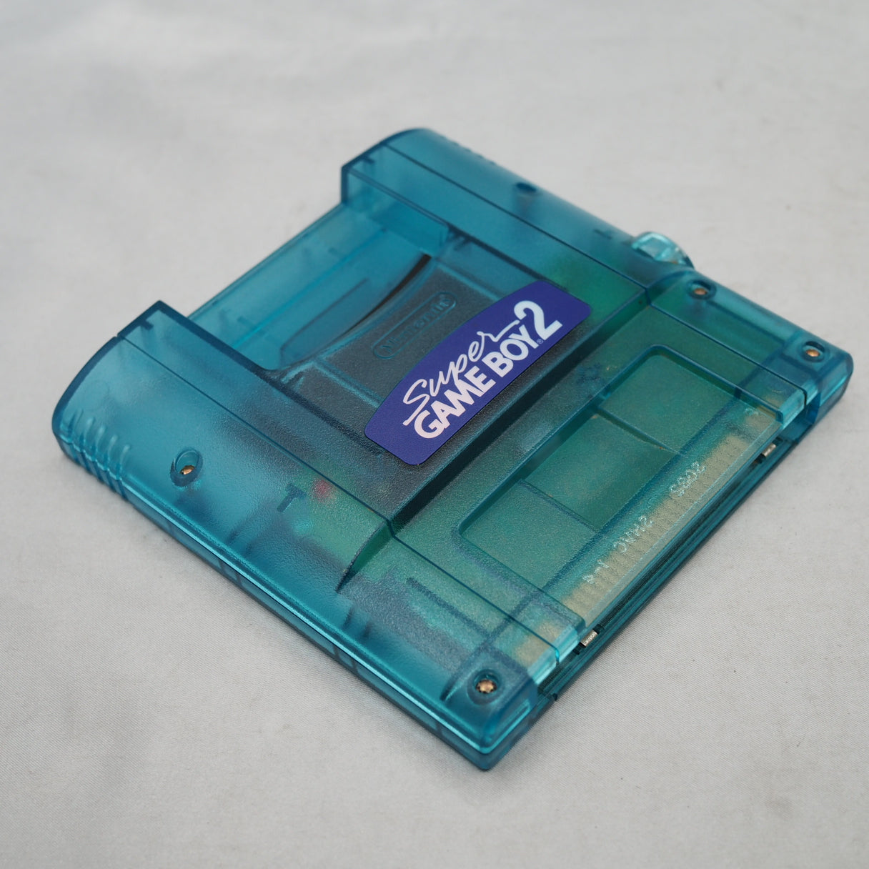 Used Super GAME BOY 2 Clear Blue Only for Nintendo Super Famicom - Tested & Working