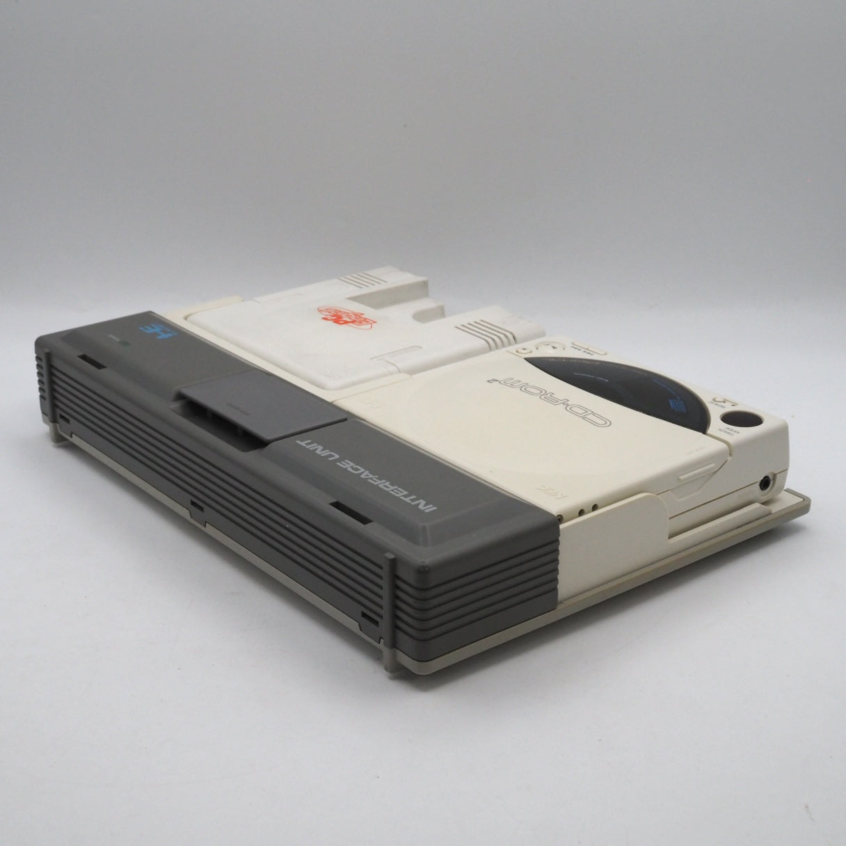 Used PC Engine INTERFACE UNIT IFU-30 CD-ROM² PC Engine W/SYSTEM CARD - Tested & Working