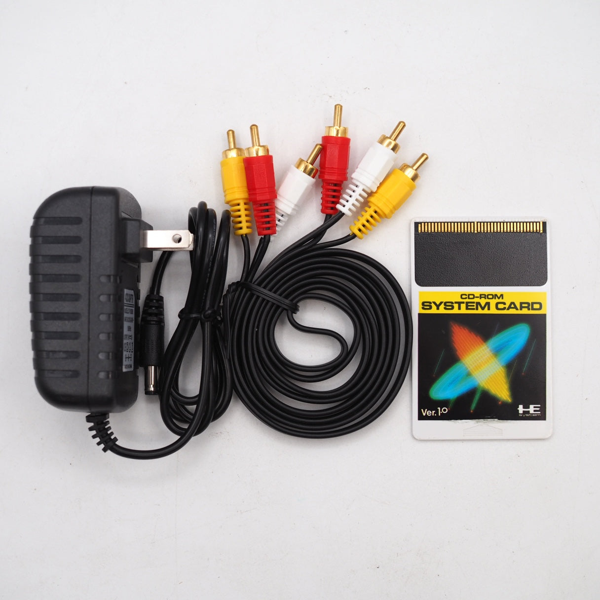 Used PC Engine INTERFACE UNIT IFU-30 CD-ROM² PC Engine W/SYSTEM CARD - Tested & Working