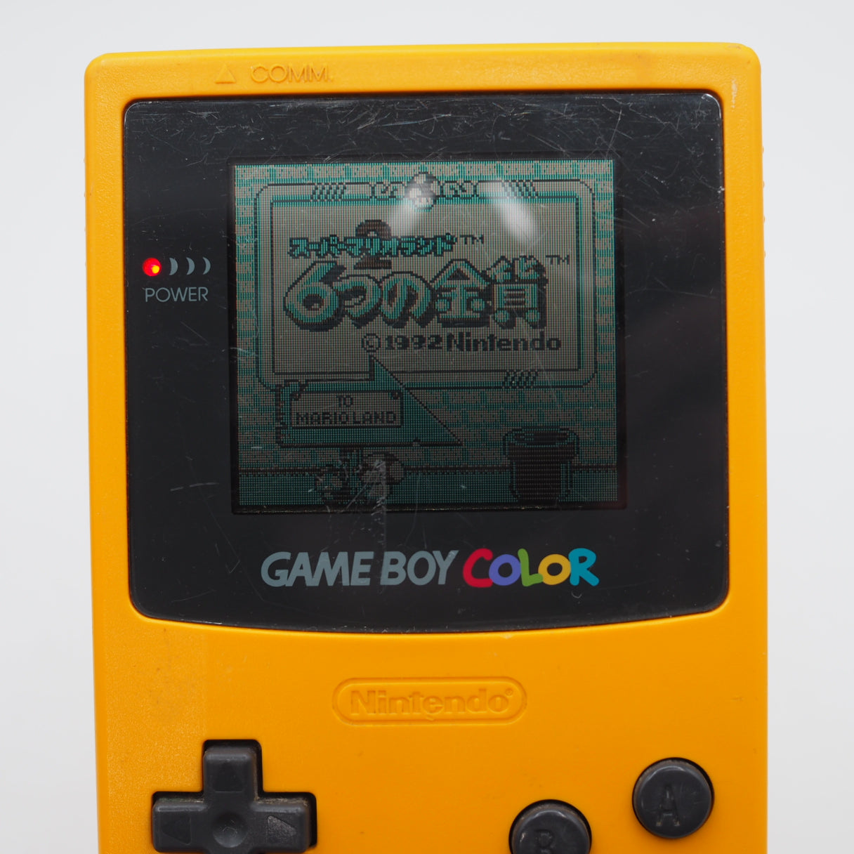 Used Nintendo GAME BOY COLOR Yellow CGB-001 Handheld Console Boxed - Tested & Working