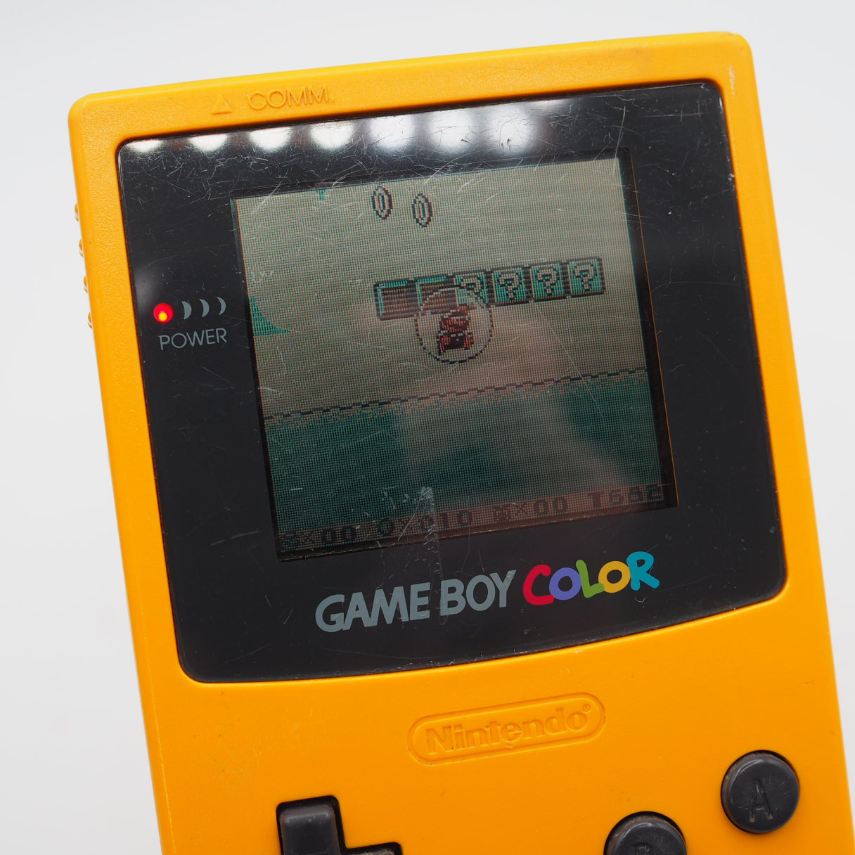 Used Nintendo GAME BOY COLOR Yellow CGB-001 Handheld Console Boxed - Tested & Working