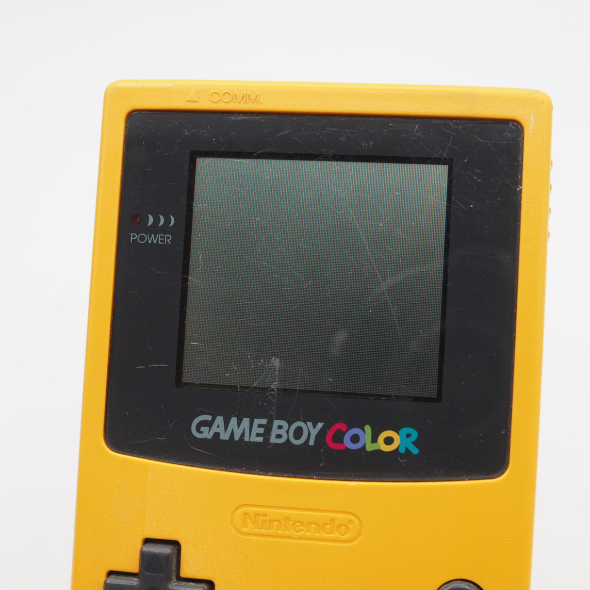 Used Nintendo GAME BOY COLOR Yellow CGB-001 Handheld Console Boxed - Tested & Working
