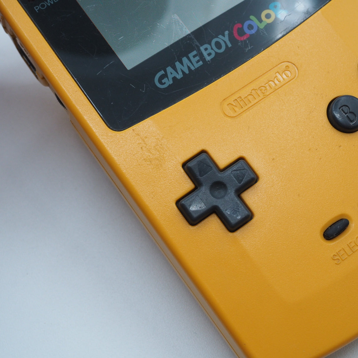 Used Nintendo GAME BOY COLOR Yellow CGB-001 Handheld Console Boxed - Tested & Working