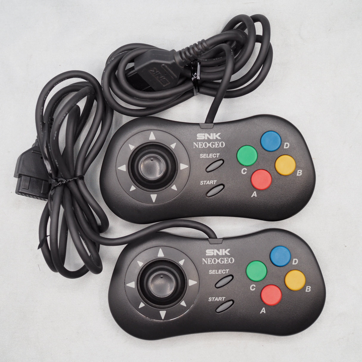 Neo Geo CD System CD-T01 Used Tested 2 Controllers Boxed W/ 2 Games