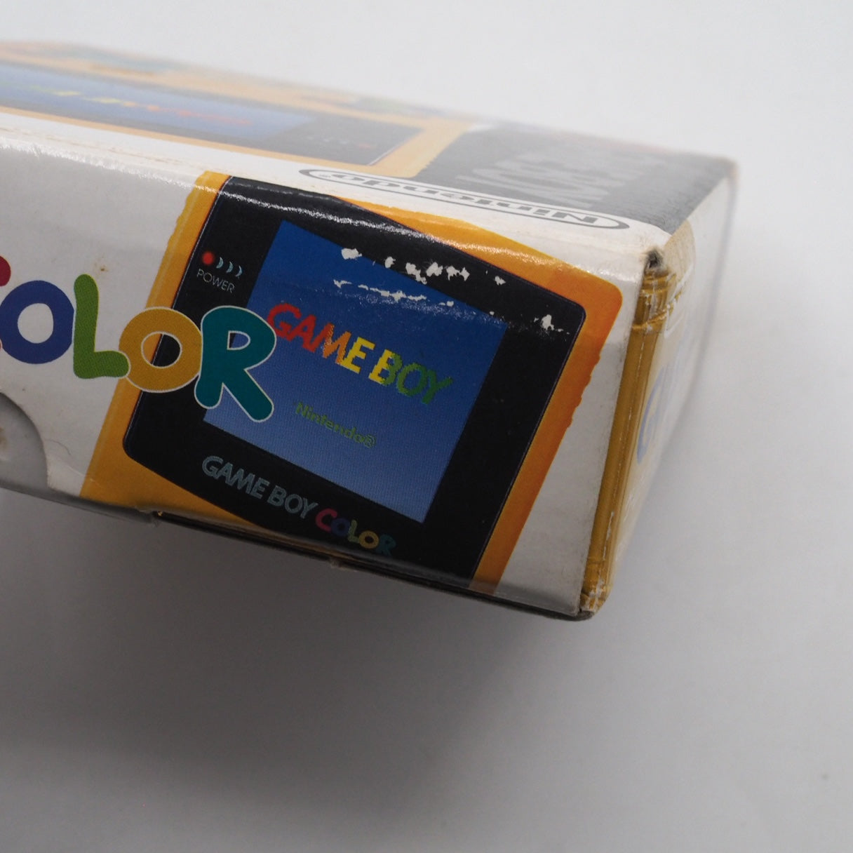 Used Nintendo GAME BOY COLOR Yellow CGB-001 Handheld Console Boxed - Tested & Working