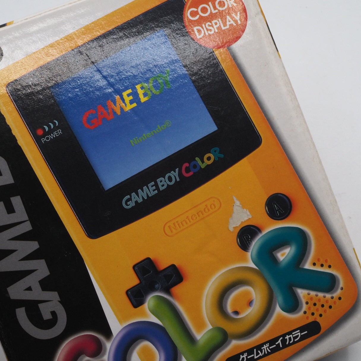 Used Nintendo GAME BOY COLOR Yellow CGB-001 Handheld Console Boxed - Tested & Working