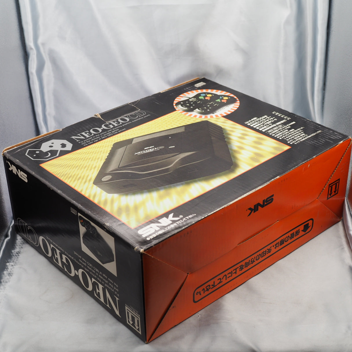 Neo Geo CD System CD-T01 Used Tested 2 Controllers Boxed W/ 2 Games