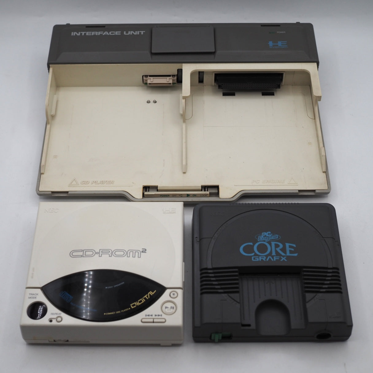 Used PC Engine INTERFACE UNIT IFU-30 CD-ROM² CORE GRAFX - Tested & Working