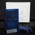 Used PS2 Console system SCPH-37000 Boxed OCEAN BLUE NTSC-J - Tested & Working