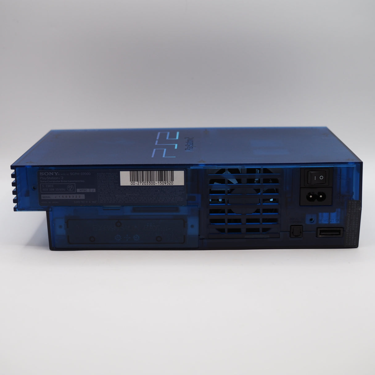 Used PS2 Console system SCPH-37000 Boxed OCEAN BLUE NTSC-J - Tested & Working