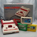 Used Nintendo Famicom Console System Boxed HVC-001 + Cute Action Mix Games SET