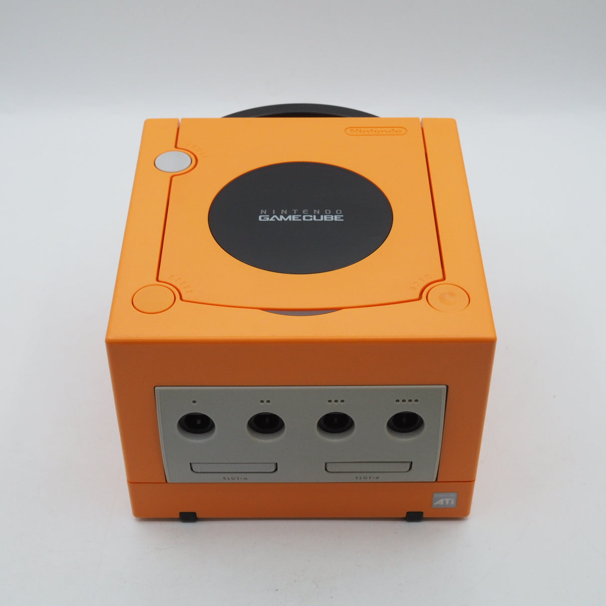 Nintendo GameCube Console System Orange DOL-001 + Game Boy Player Enjoy Plus Pack [NTSC-J, NTSC-U/S]